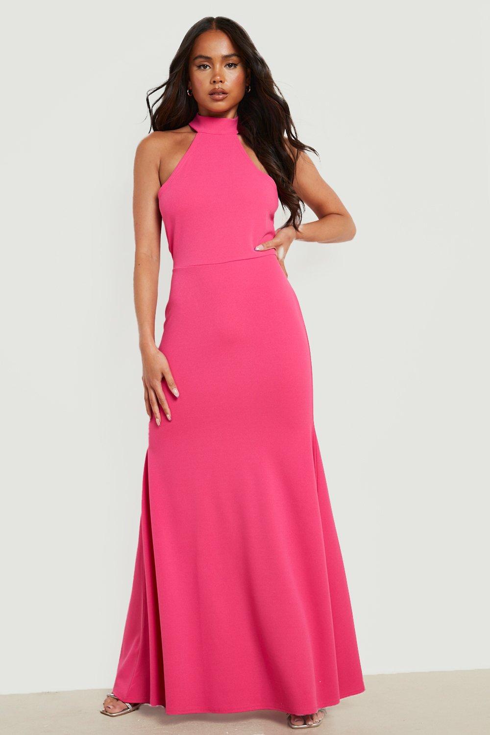 Boohoo open outlet back dress